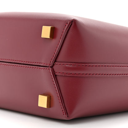 Saint Laurent Shiny Calfskin Le 37 Mini Bucket Bag Rouge Merlot 9 of 10