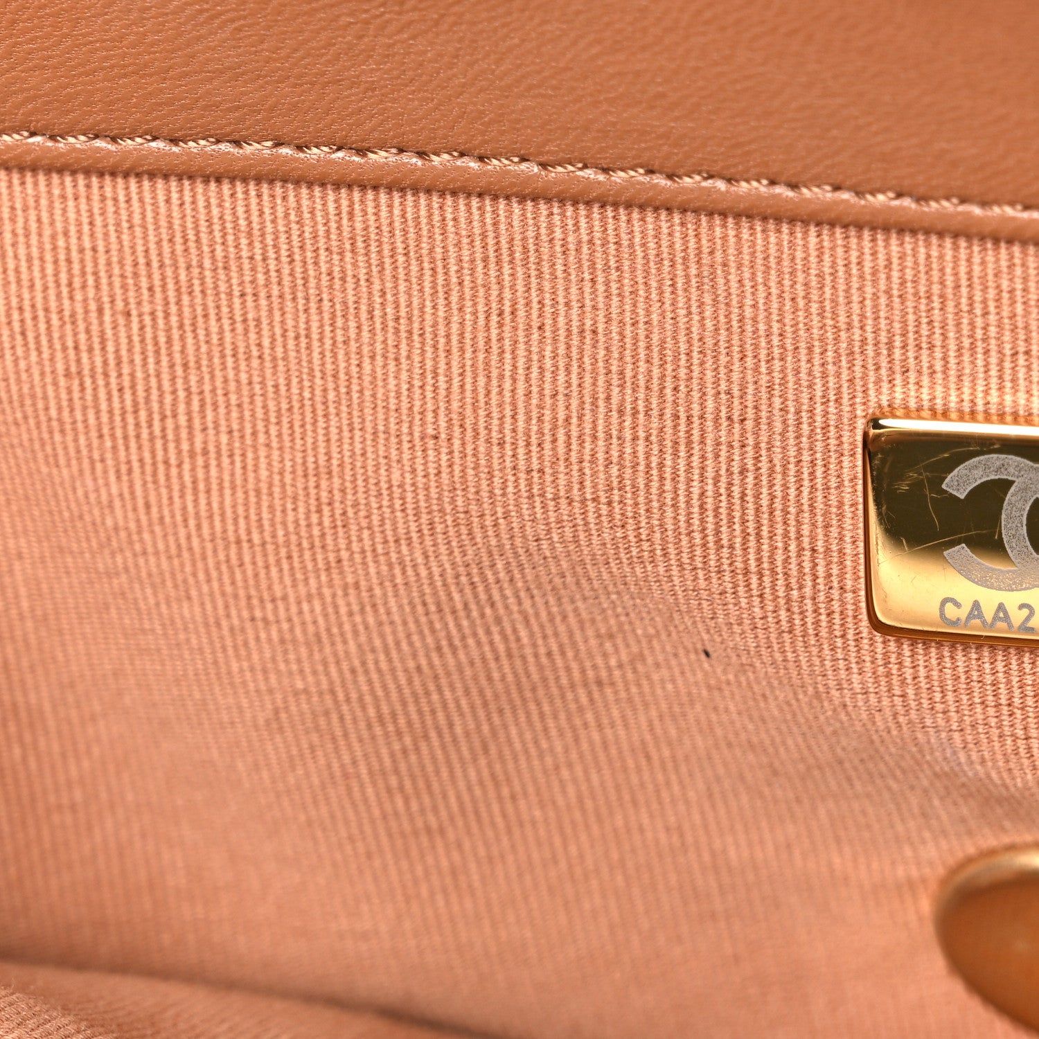 Chanel Lambskin Quilted Medium Chanel 19 Flap Brown 7 of 11