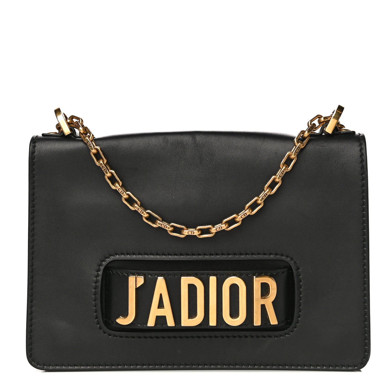 Christian Dior Calfskin J'Adior Chain Flap Bag Black 1 of 19