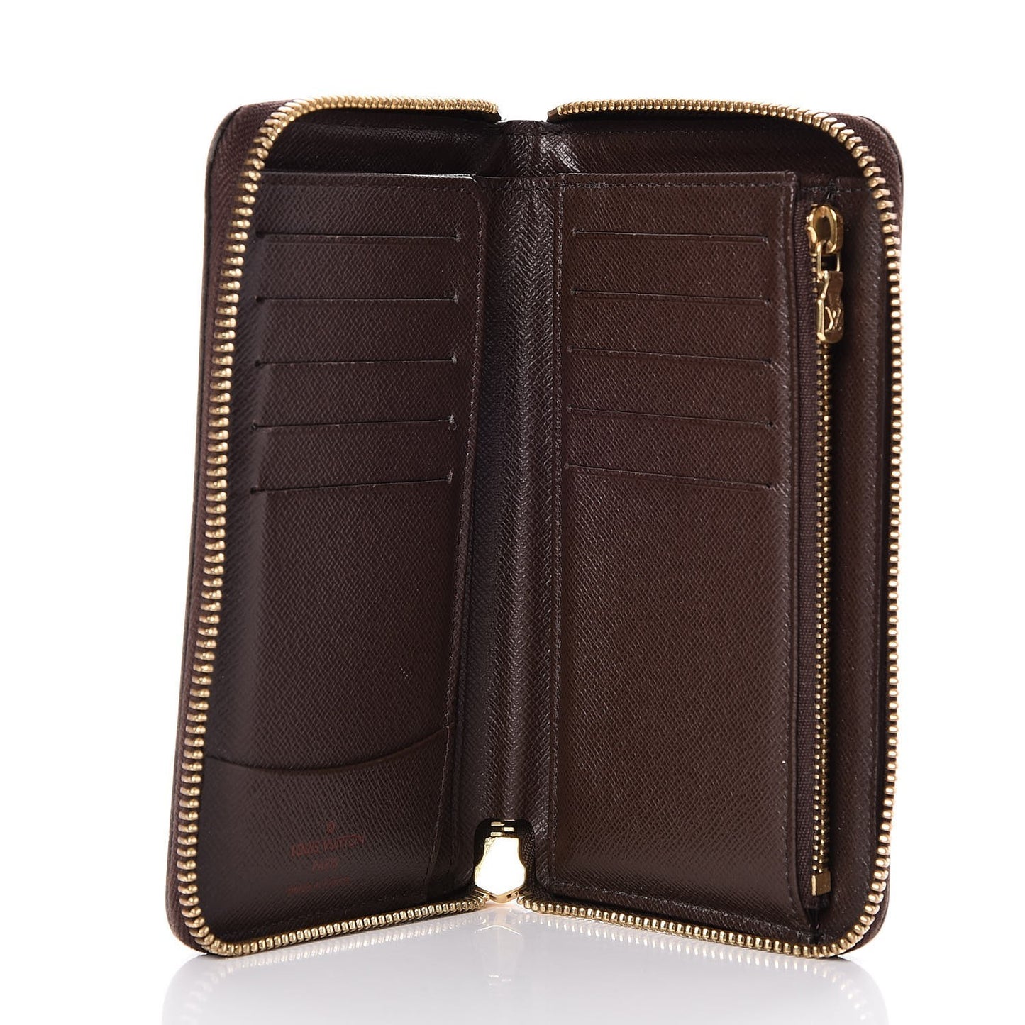 Damier Ebene Zippy Compact Wallet