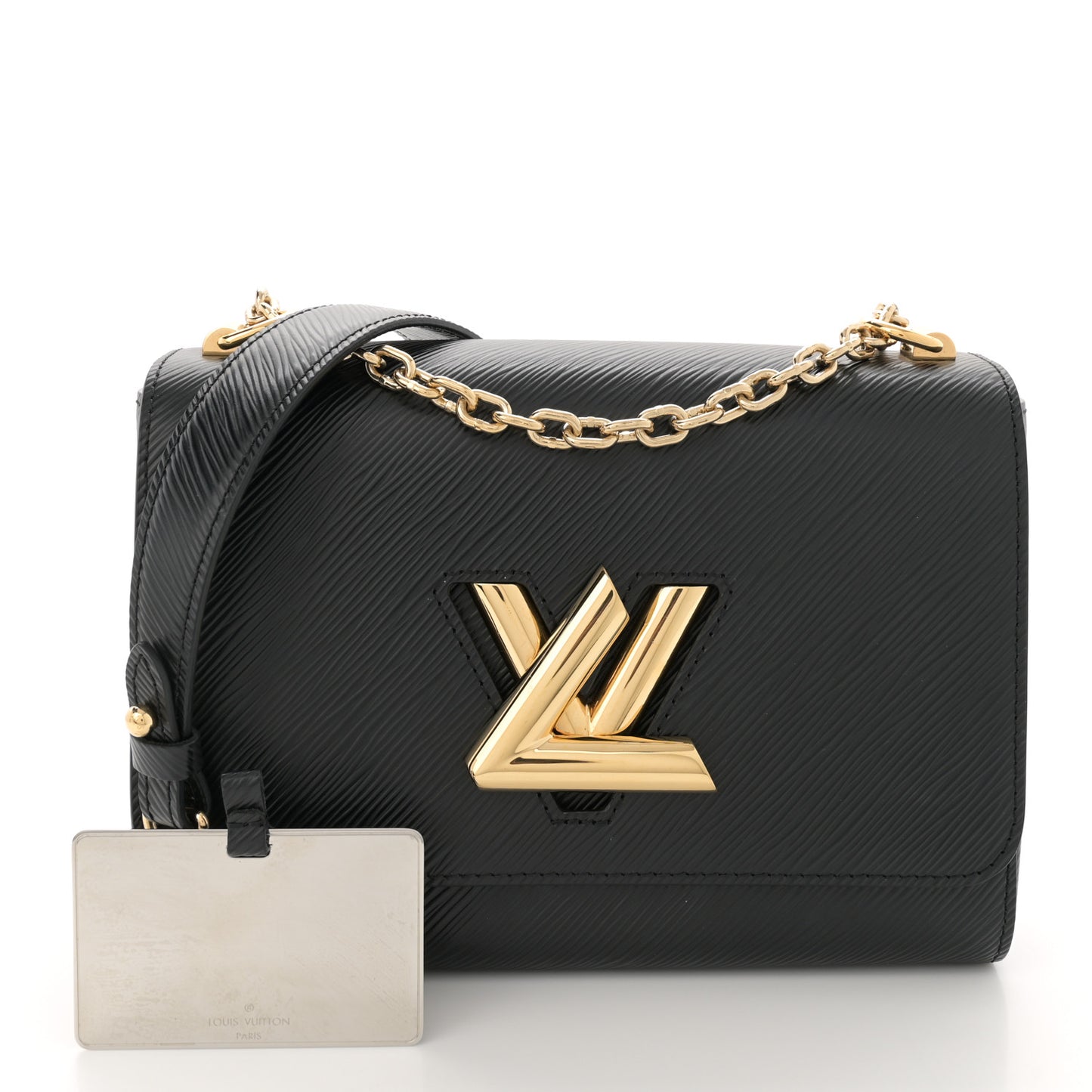 Epi Twist Shoulder Bag MM Black