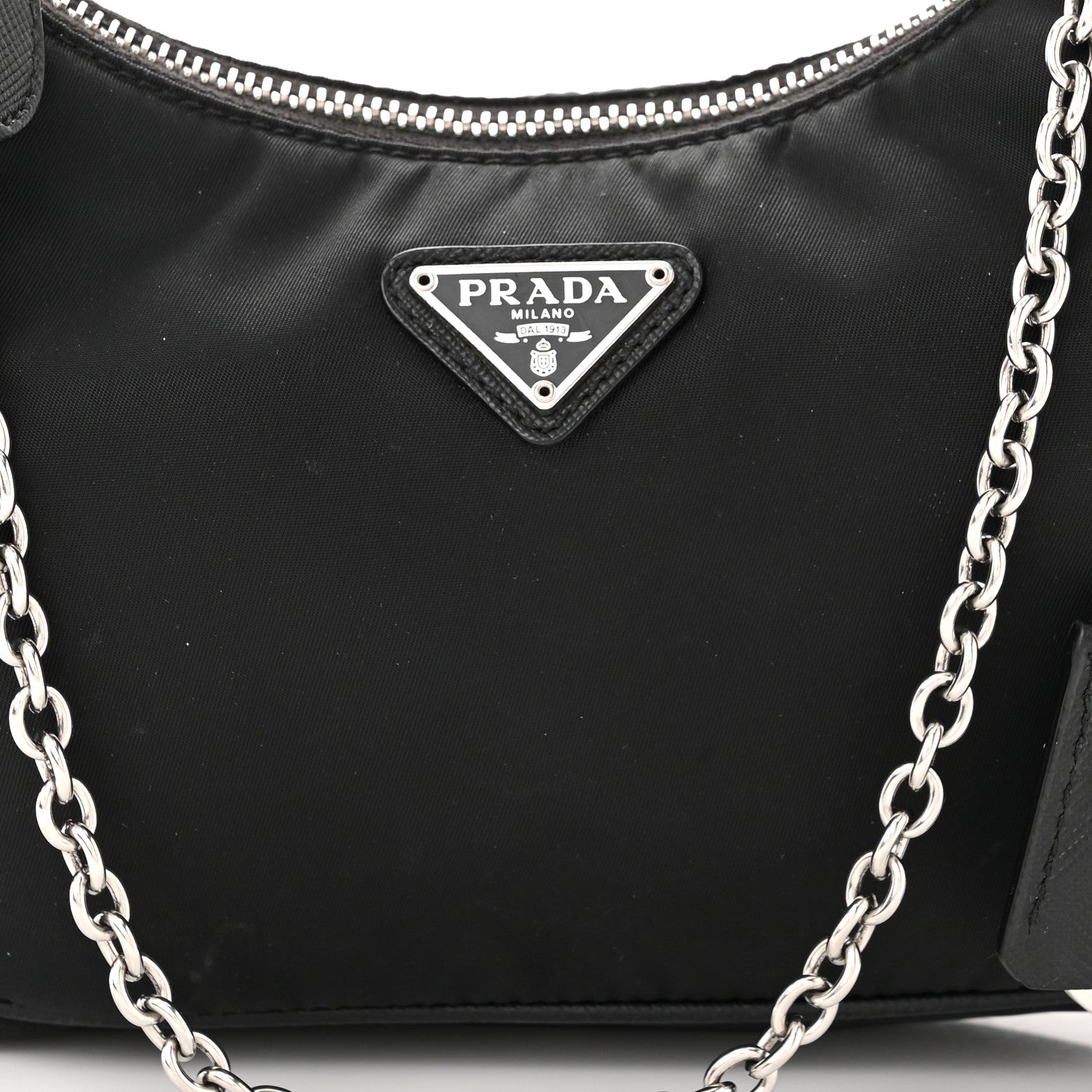Prada Nylon Re-Edition 2005 Shoulder Bag Black 9 of 11