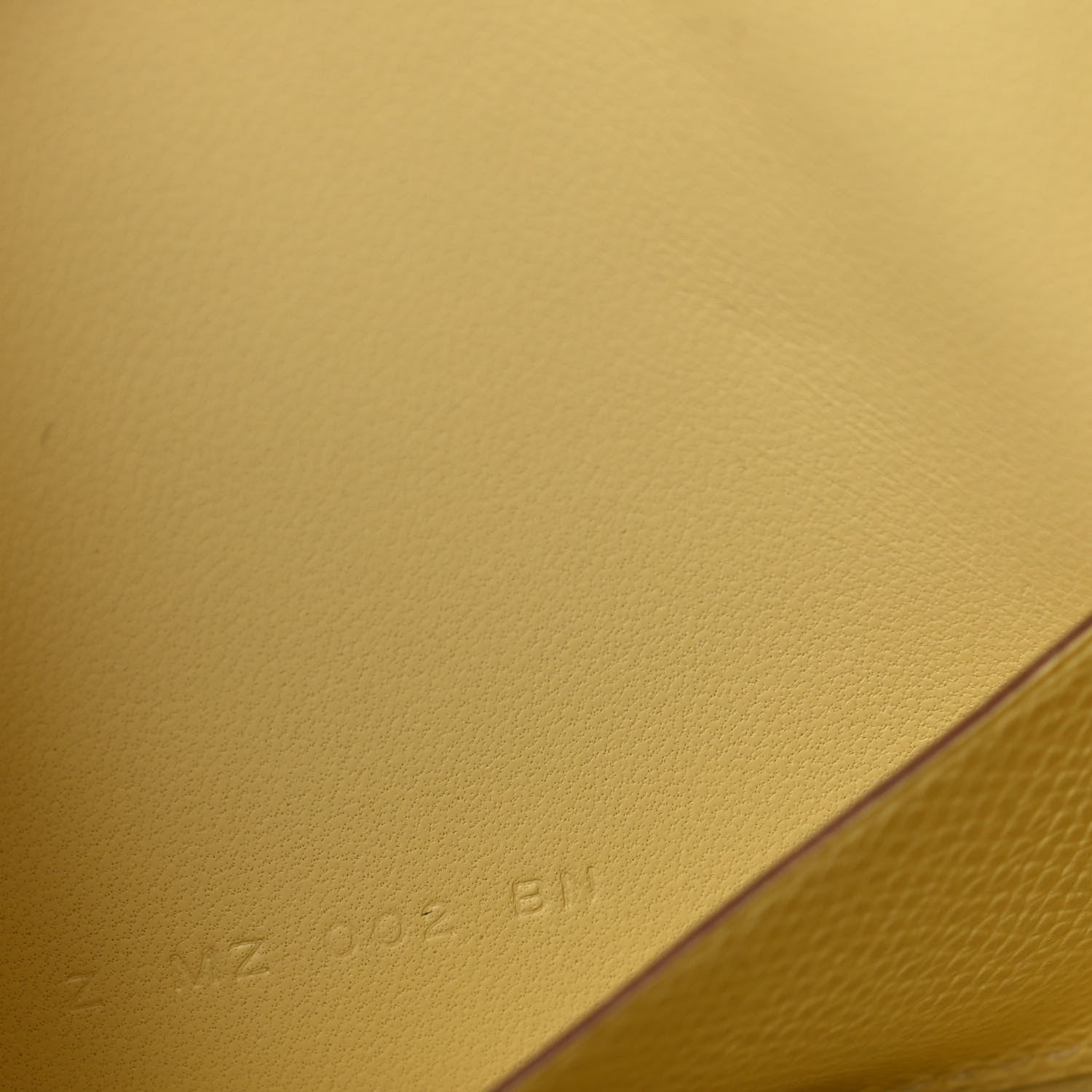 Hermes Epsom Constance Slim Wallet Jaune Poussin 7 of 8
