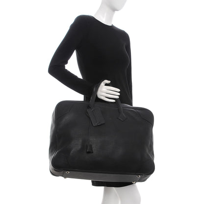Hermes Taurillon Clemence Victoria 50 Travel Black 2 of 15