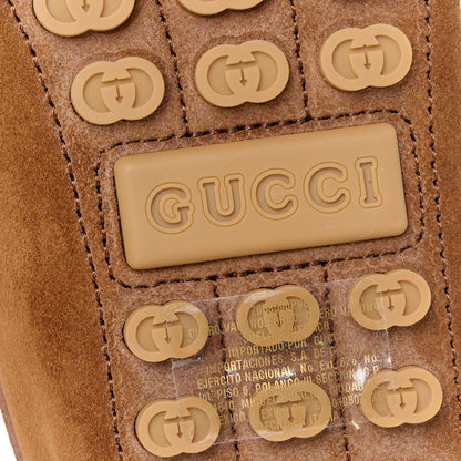 Gucci Suede Mens Horsebit Driver Loafers 9 Cuir 8 of 10
