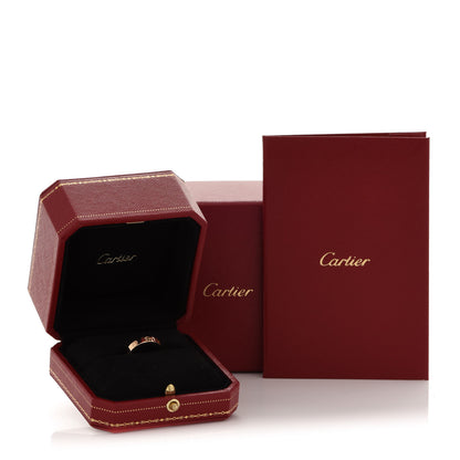 Cartier 18K Yellow Gold 3.5mm LOVE Wedding Band Ring 48 4.5 5 of 5