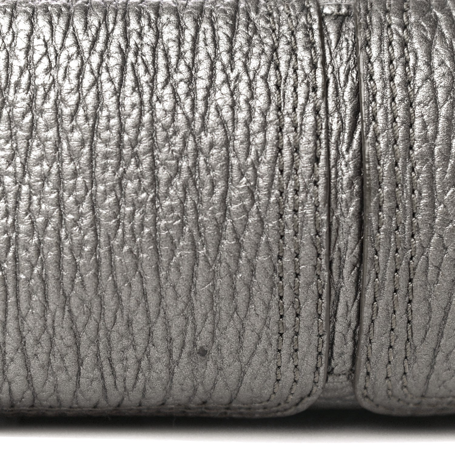 3.1 Phillip Lim Metallic Textured Calfskin Mini Pashli Satchel Silver 12 of 18