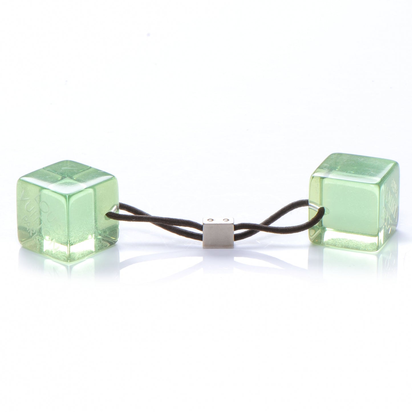 Resin Hair Cubes Green
