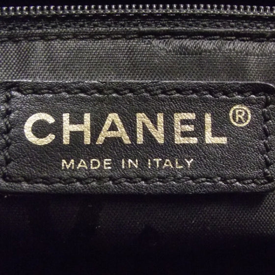 Chanel Caviar CC Stitched Small Tote Black 9 of 12