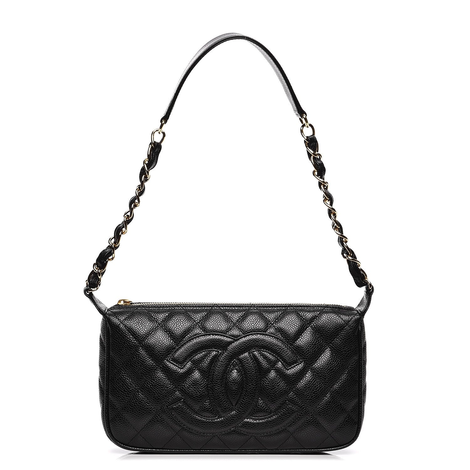 Chanel Caviar Quilted Shoulder Bag Black 1 of 7