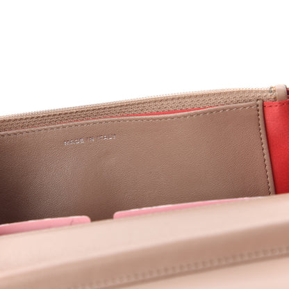 Chanel Vinyl Lipstick Wallet On Chain WOC Beige 9 of 14