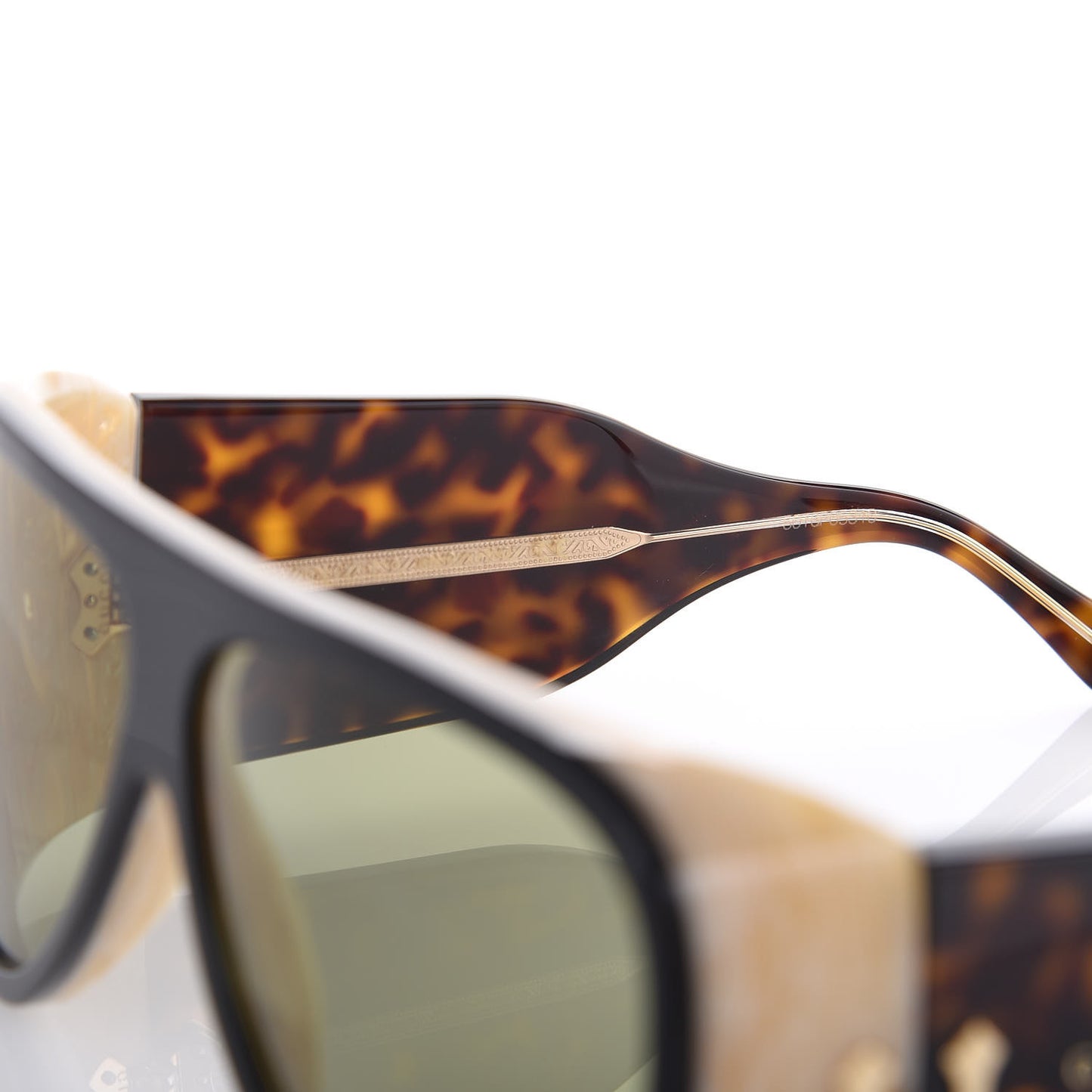 Acetate Sunglasses GG0149S Black Horn
