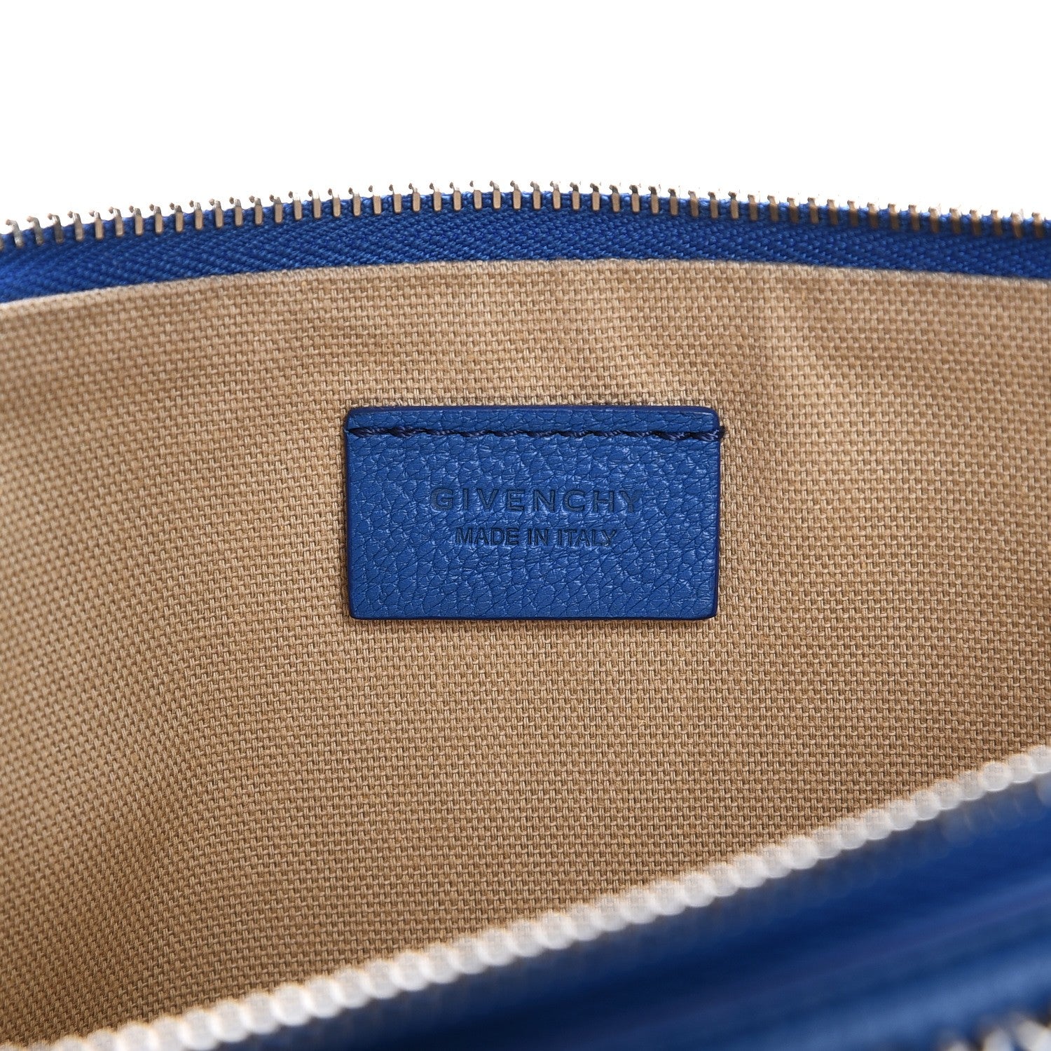 Givenchy Sugar Goatskin Medium Antigona Pouch Indigo Blue 6 of 7