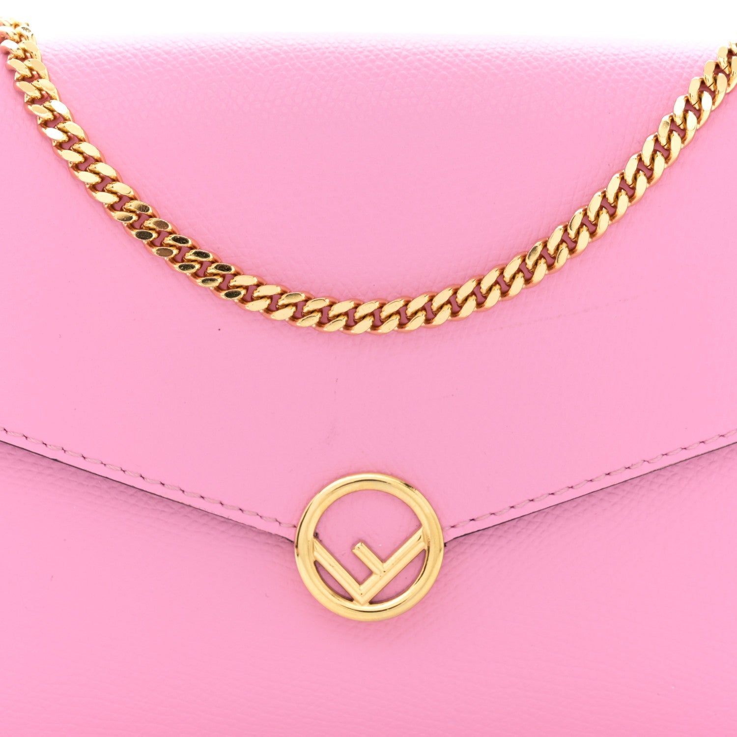 Fendi Vitello Cruise F is Fendi Envelope Wallet on Chain with Pouches Lollypop 11 of 16