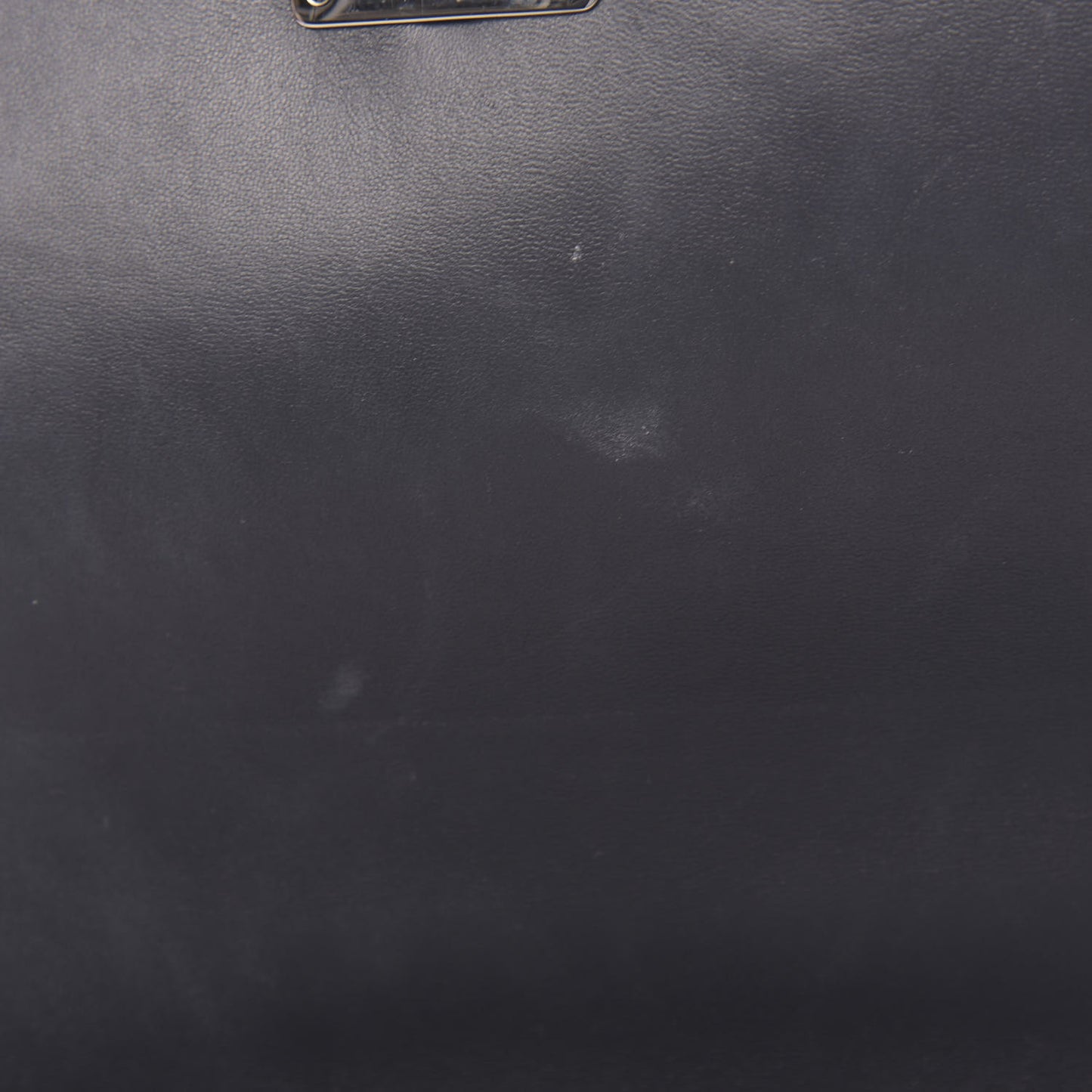 Metallic Patent Micro-Cannage Medium Diorama Flap Bag Silver