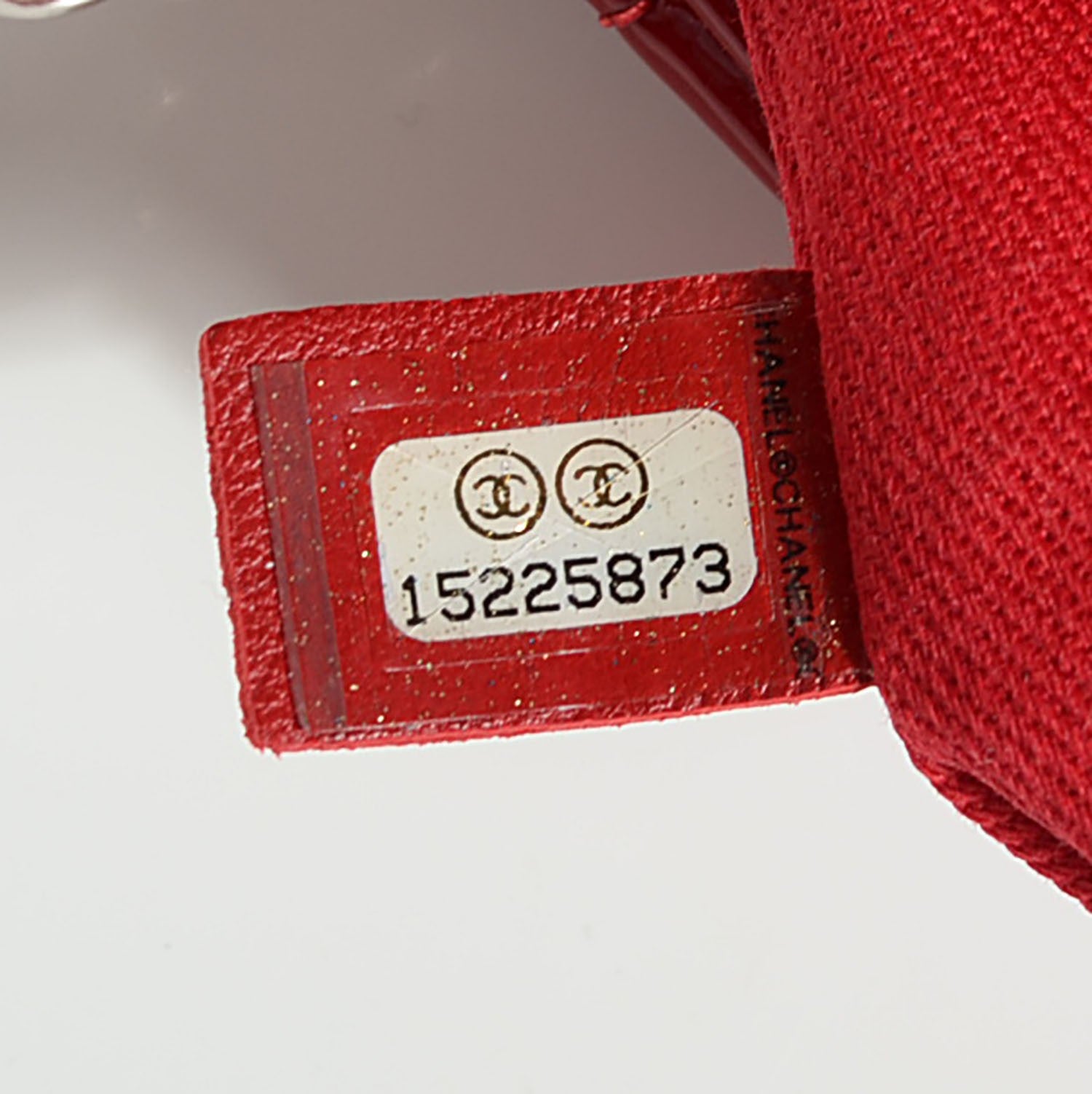 Chanel Patent Quilted Medium Just Mademoiselle Red 7 of 7