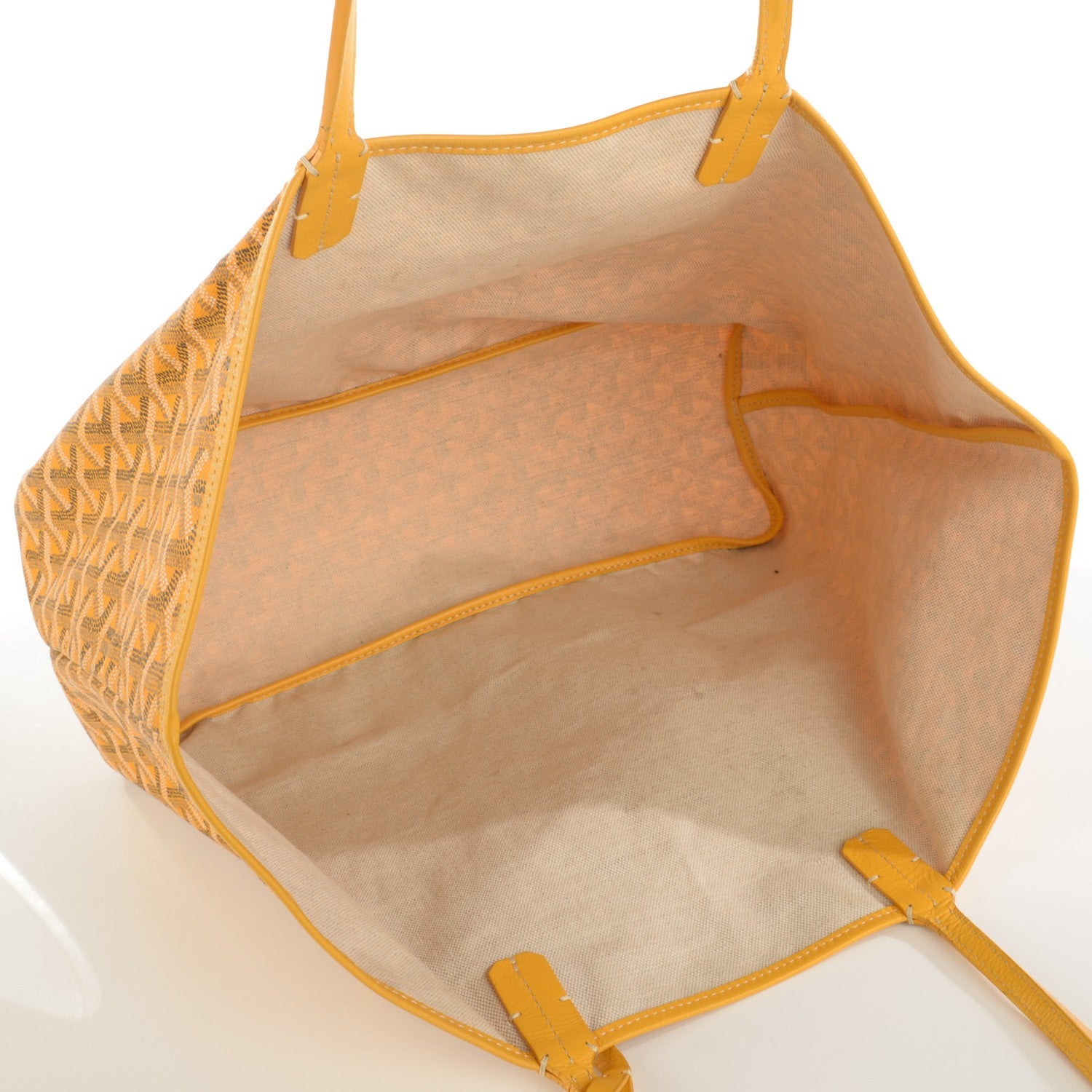 Goyard Goyardine Saint Louis PM Yellow 8 of 8