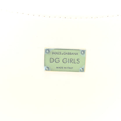 Dolce & Gabbana Calfskin DG Girls Phone Shoulder Bag White 6 of 9