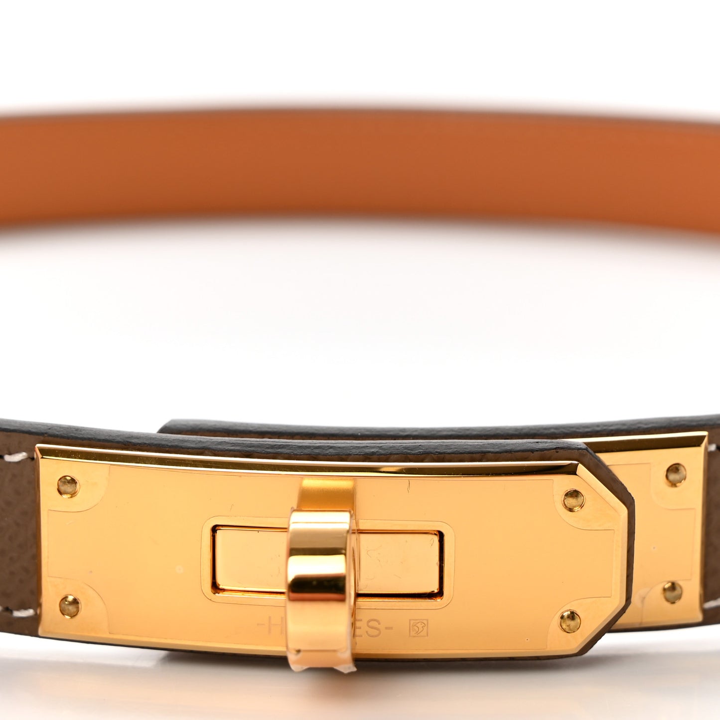 Epsom Kelly Belt Etoupe