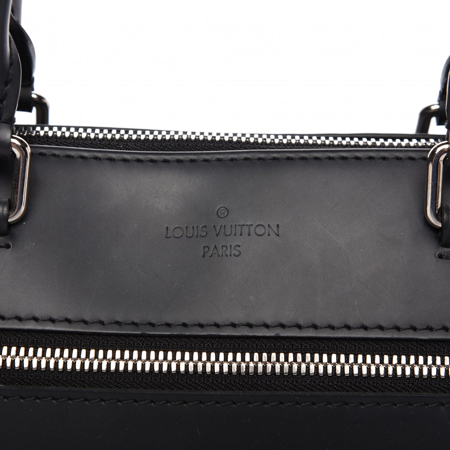 Damier Graphite Porte-Documents Jour
