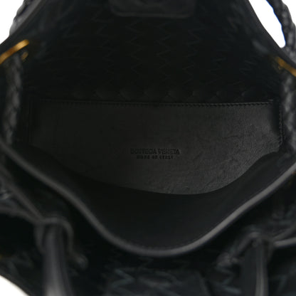 Bottega Veneta Nappa Intrecciato Small Andiamo Shoulder Bag Black 5 of 10