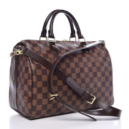 Louis Vuitton Damier Ebene Speedy Bandouliere 30 3 of 7