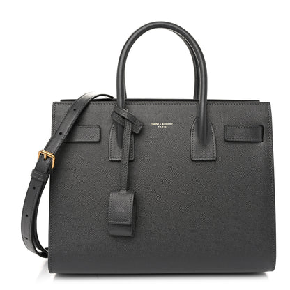 Saint Laurent Grain de Poudre Baby Sac De Jour Storm 1 of 9