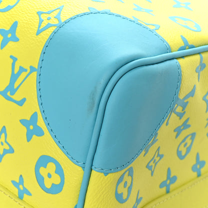 Louis Vuitton Monogram Playground Keepall Bandouliere 50 Lime 7 of 9