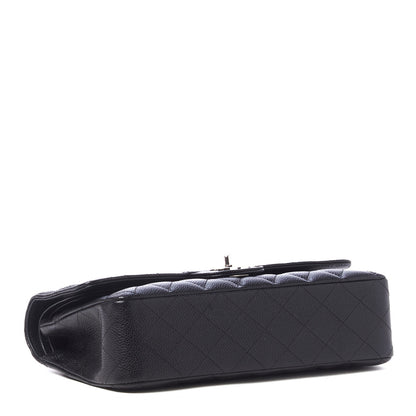 Chanel Caviar Quilted Medium Double Flap Black 3 of 9