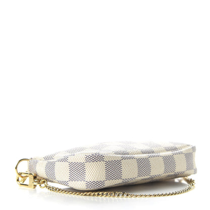 Louis Vuitton Damier Azur Mini Pochette Accessories 4 of 7