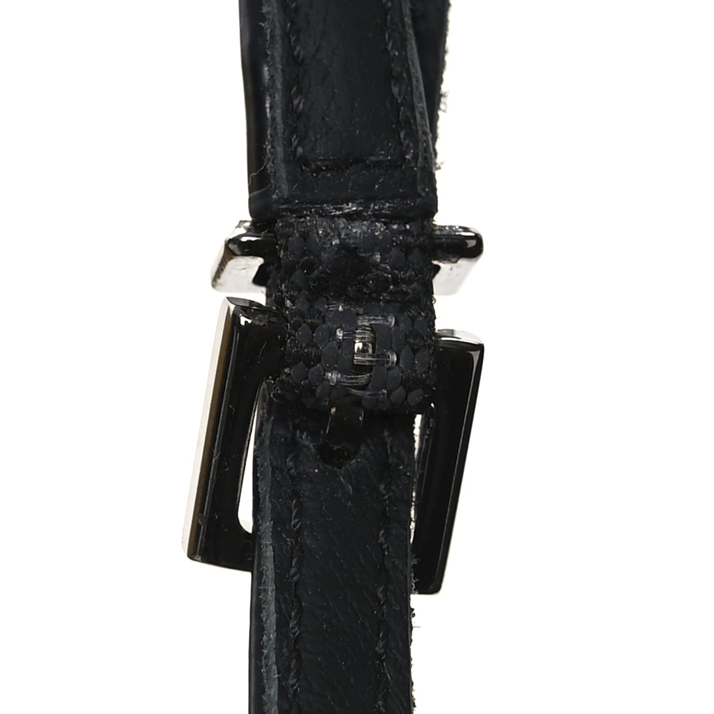 Chenille Jacquard FF Cut Baguette Ankle Strap 105mm Pumps 38 Black Blue