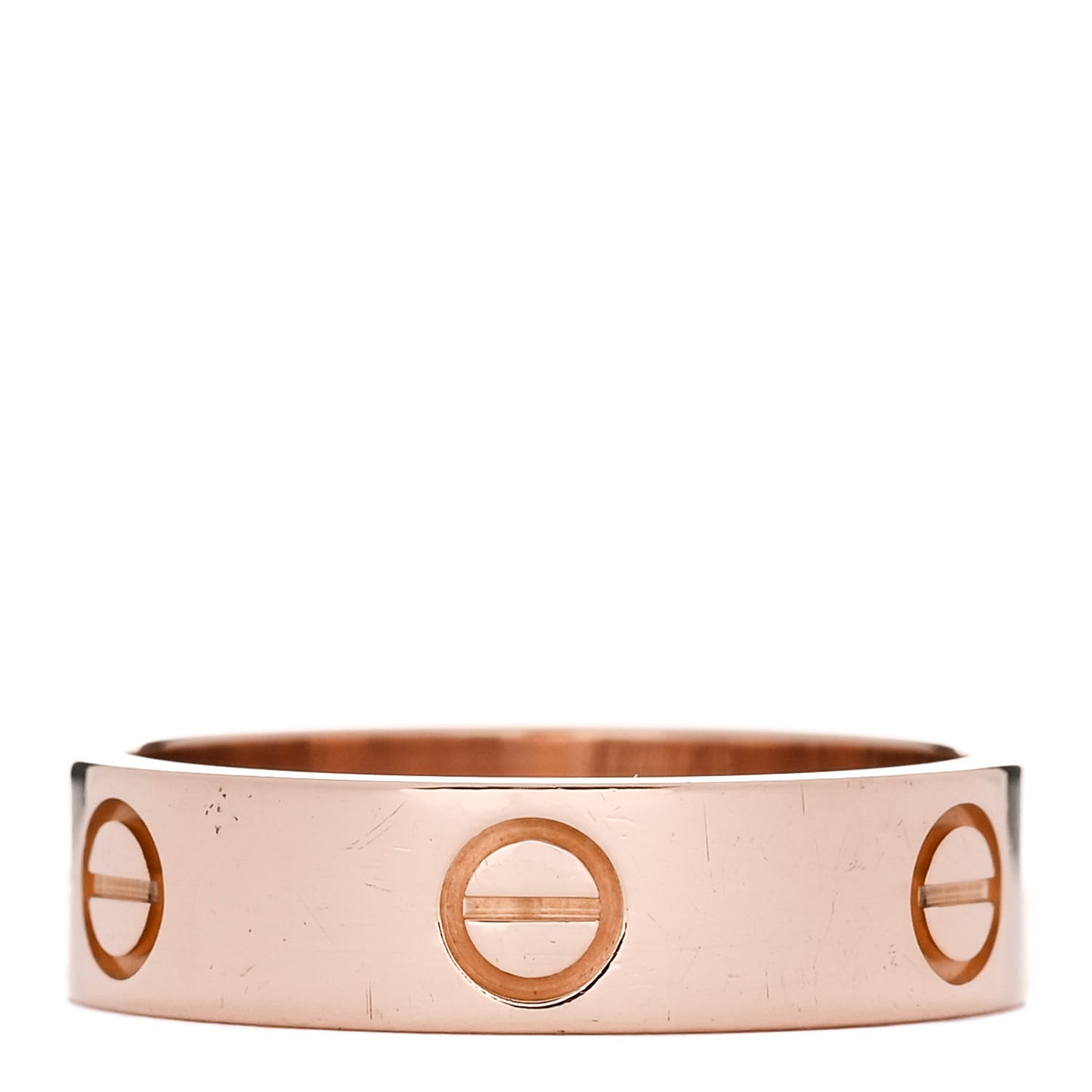 18K Pink Gold 5.5mm LOVE Ring 59 8.75