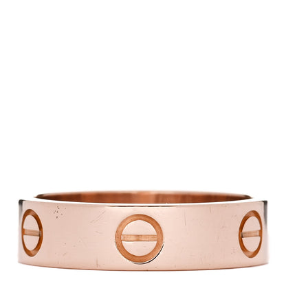 Cartier 18K Pink Gold 5.5mm LOVE Ring 59 8.75 3 of 4