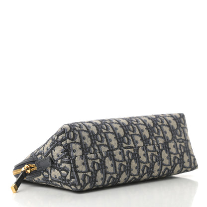 Christian Dior Oblique 30 Montaigne Cosmetic Pouch Blue 4 of 8