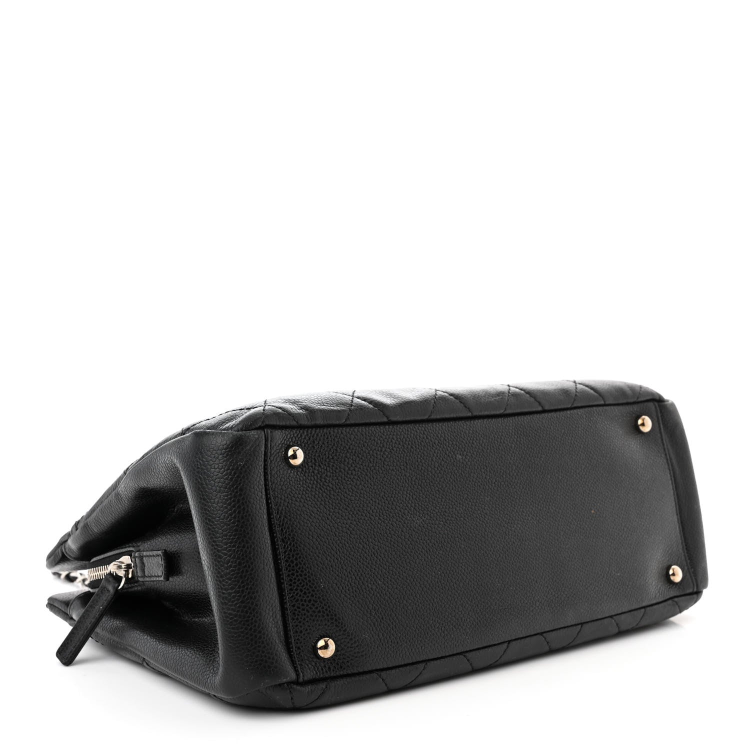 Chanel Caviar Quilted Timeless CC Soft Tote Black 4 of 16