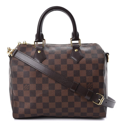 Louis Vuitton Damier Ebene Speedy Bandouliere 25 1 of 8