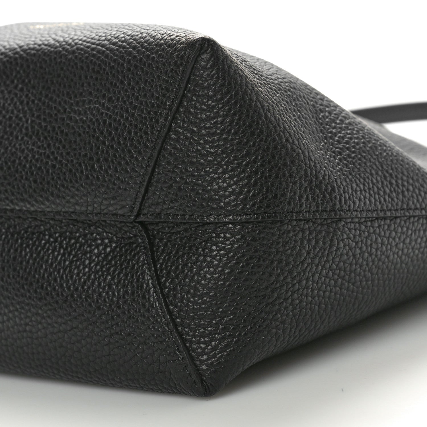 Mansur Gavriel Pebbled Calfskin Everyday Cabas Black 9 of 9