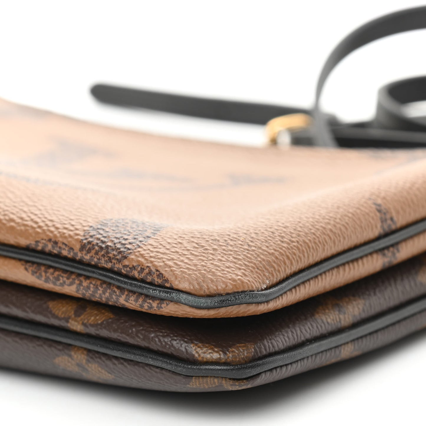 Reverse Monogram Giant Double Zip Pochette