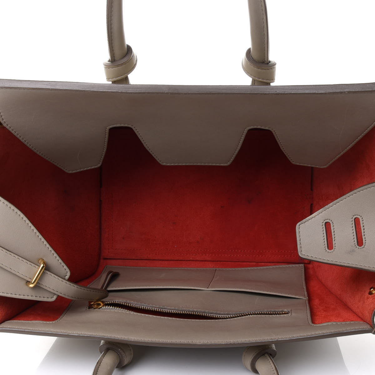 Smooth Calfskin Mini Tie Knot Tote Light Taupe