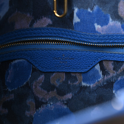 Louis Vuitton Monogram Articles de Voyage Ikat Neverfull MM Grand Blue 6 of 13
