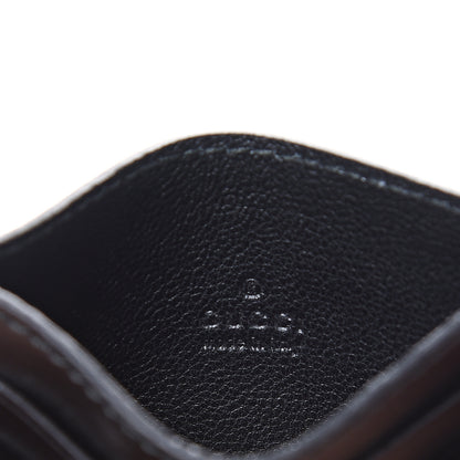 Gucci Calfskin GG Card Holder Black 4 of 6