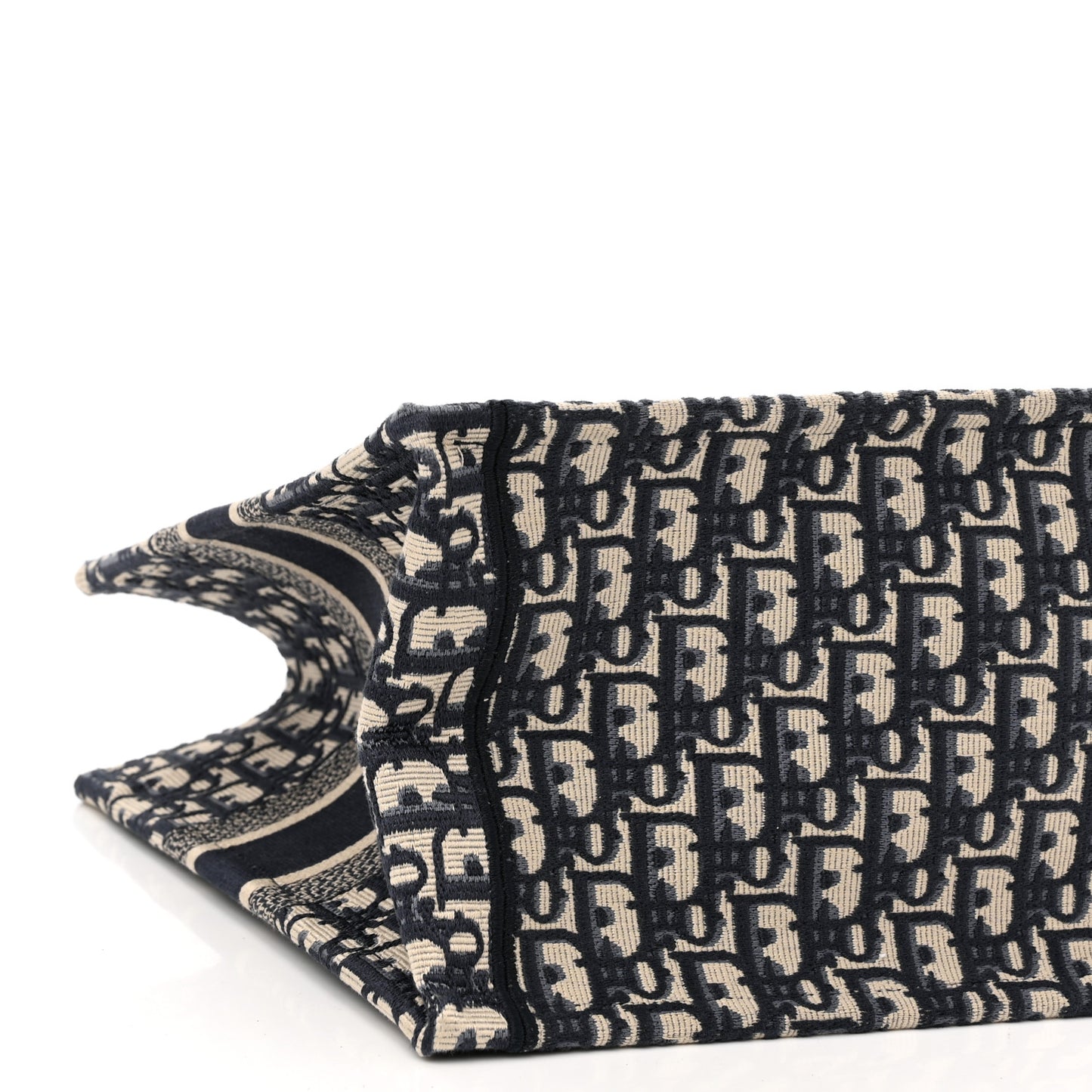 Oblique Medium Book Tote Blue Multicolor