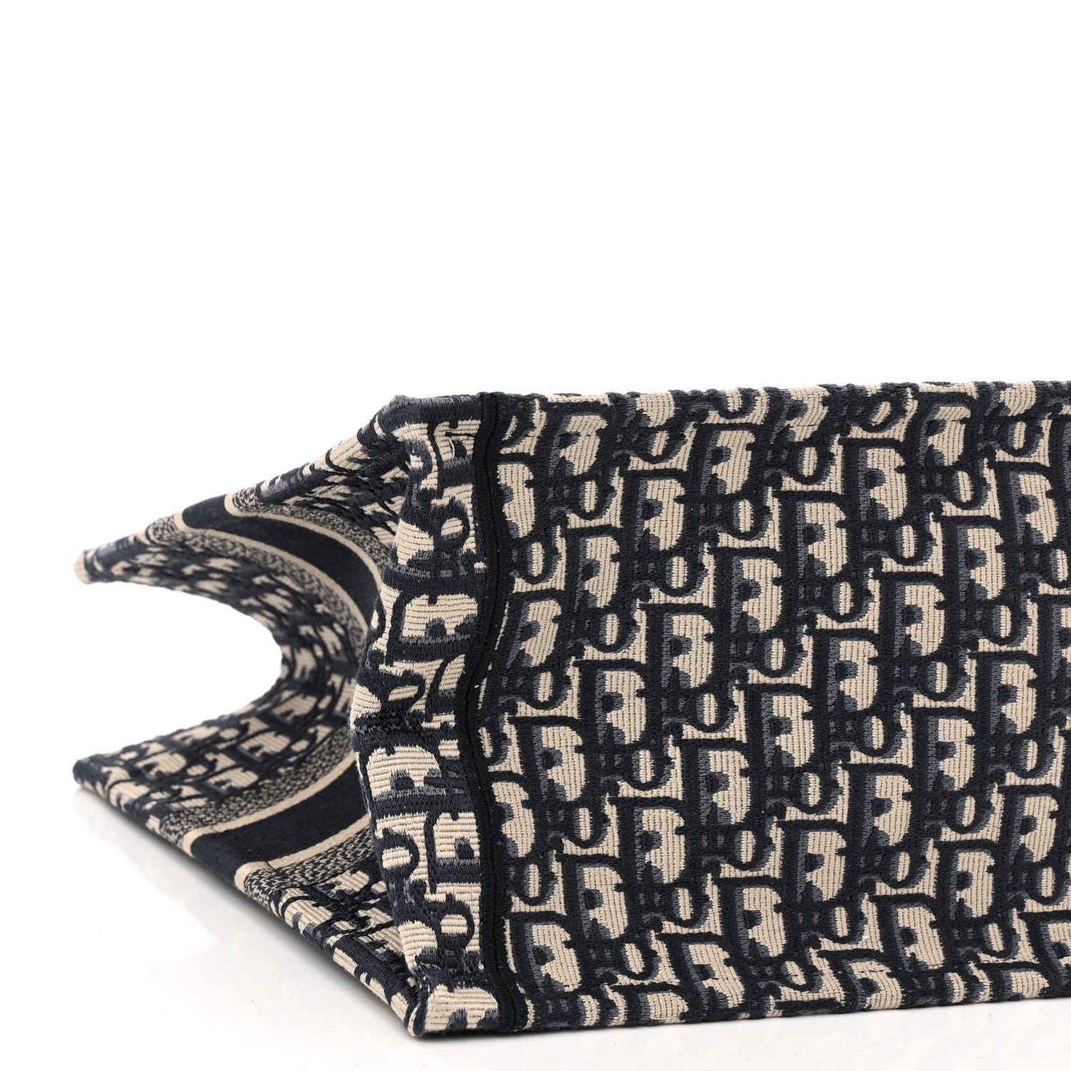 Christian Dior Oblique Medium Book Tote Blue Multicolor 9 of 10