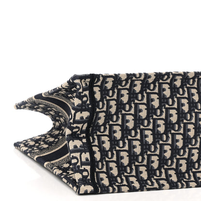 Christian Dior Oblique Medium Book Tote Blue Multicolor 9 of 10