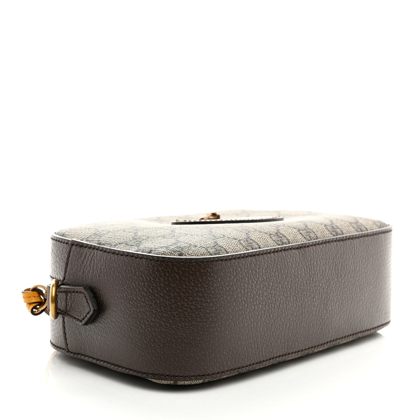 GG Supreme Monogram Web Neo Vintage Shoulder Bag Beige New Acero Crop