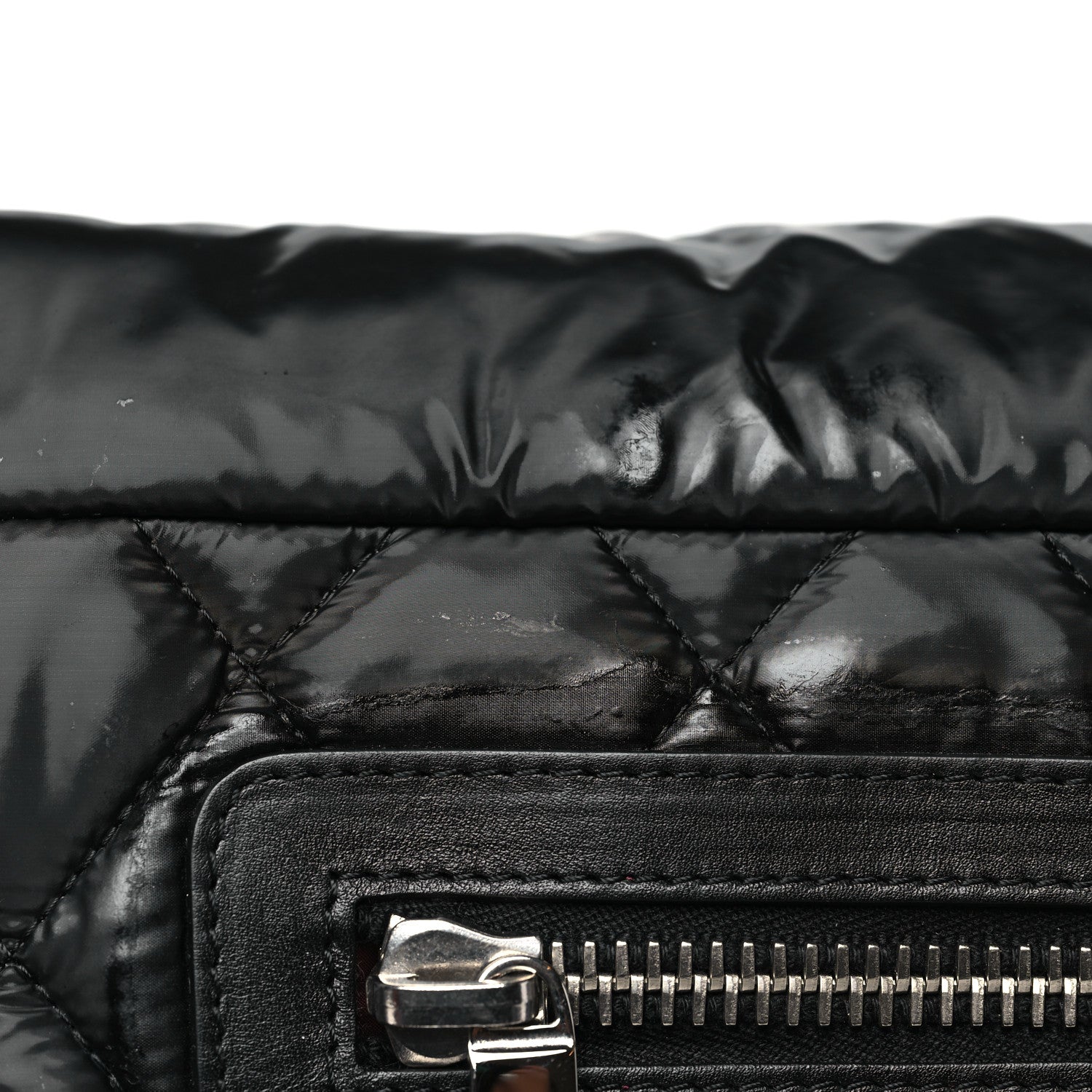 Chanel Nylon Coco Cocoon Messenger Bag Black 11 of 14