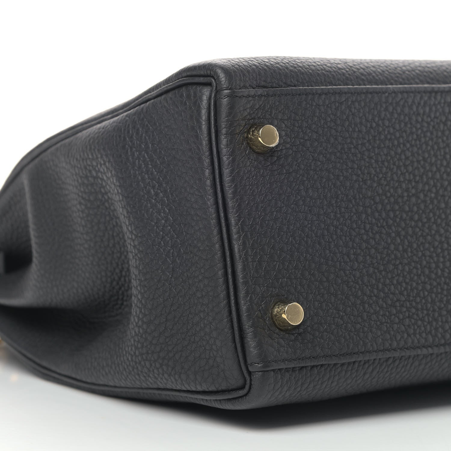Hermes Togo Kelly Retourne 32 Black 8 of 10