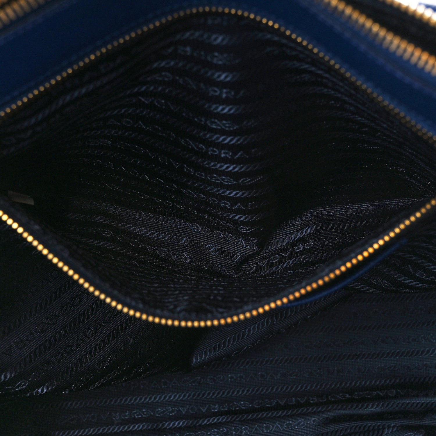 Prada Saffiano Large Galleria Double Zip Tote Bluette 6 of 16
