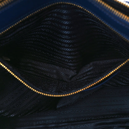Prada Saffiano Large Galleria Double Zip Tote Bluette 6 of 16
