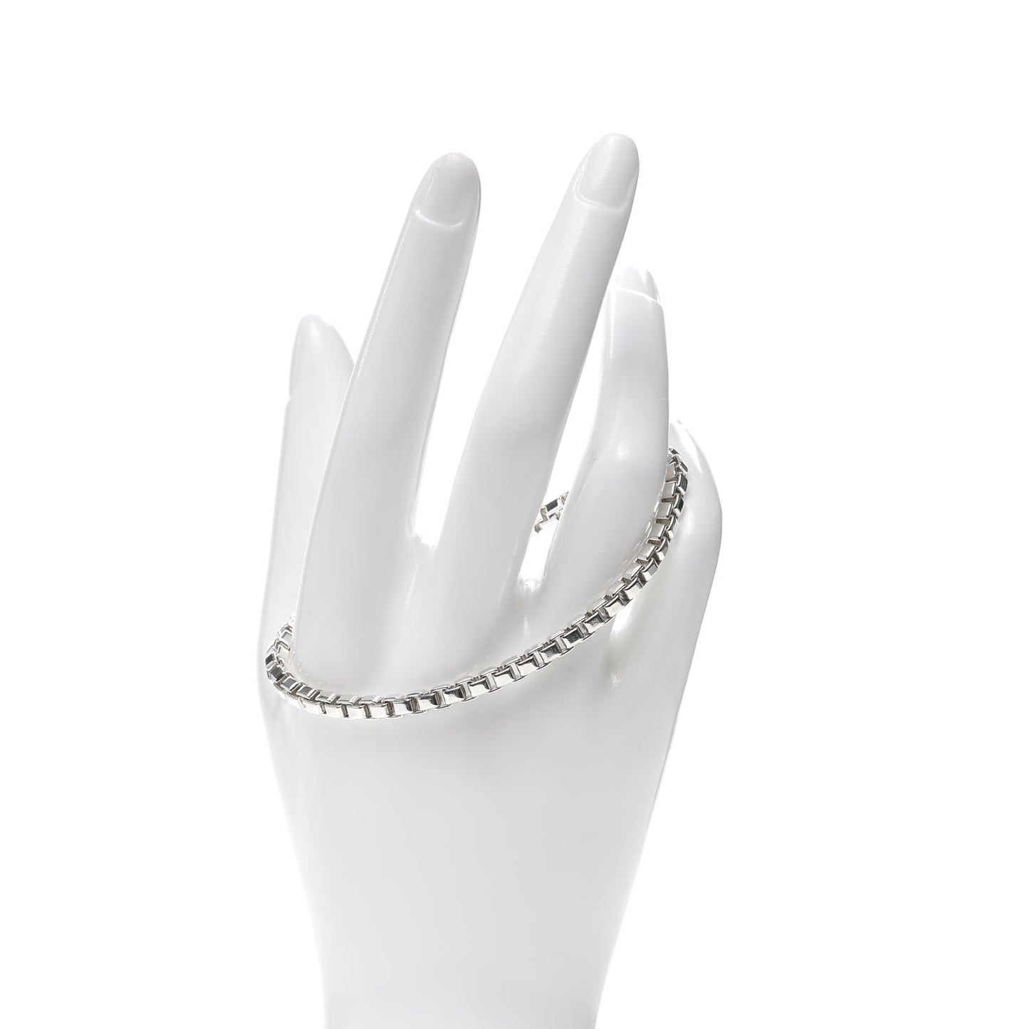 Sterling Silver 4mm Venetian Link Bracelet